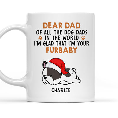 Glad To Be Your Furbaby - Personalized Custom Coffee Mug