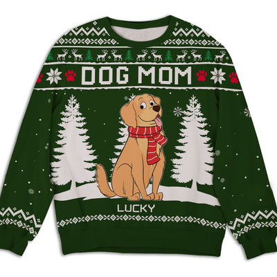 Winter Dog Cat - Personalized Custom All-Over-Print Sweatshirt