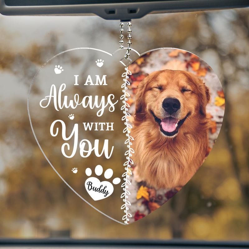 Always By My Side - Personalized Acrylic Car Ornament