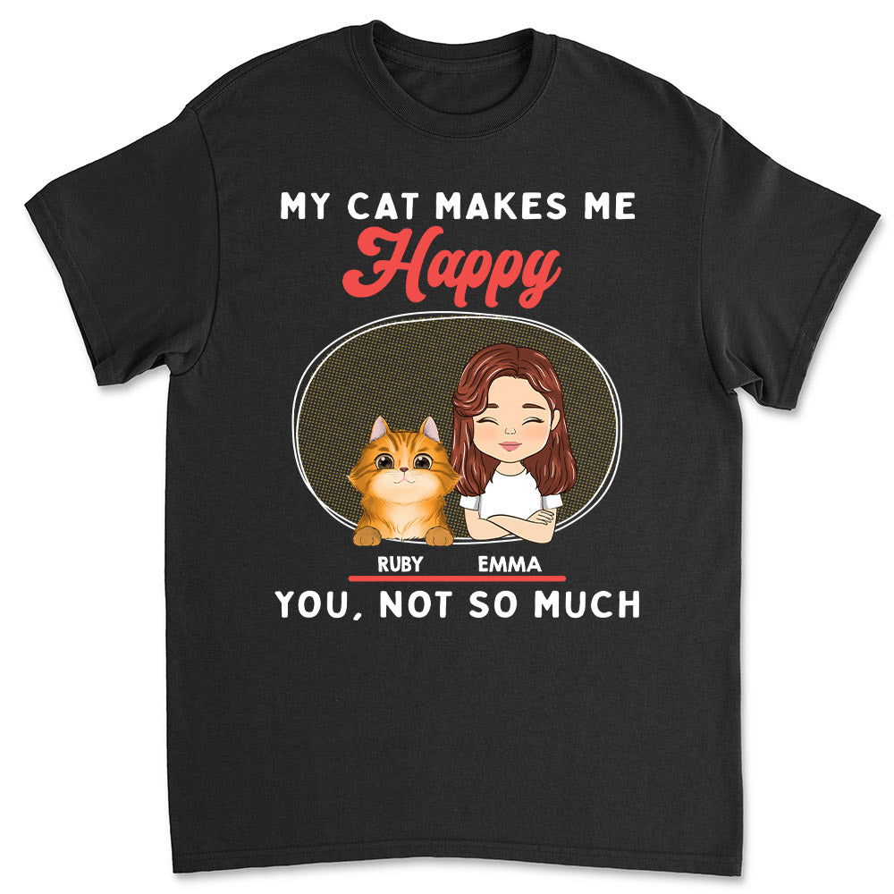 Discover Make Me Joyful Personalized Pet Lover Custom Unisex T-shirt