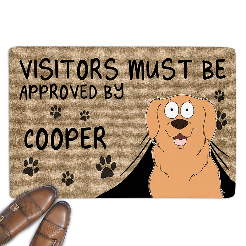 Approved By Pet - Personalized Custom Doormat