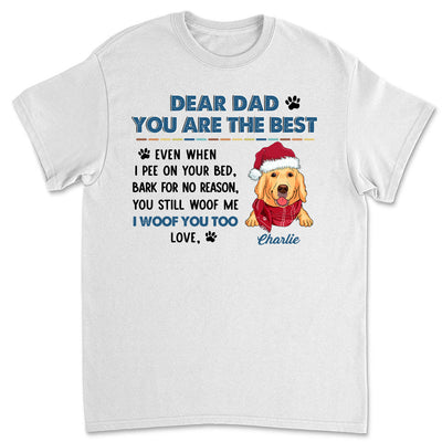 Still Woof You Dad - Personalized Custom Unisex T-shirt