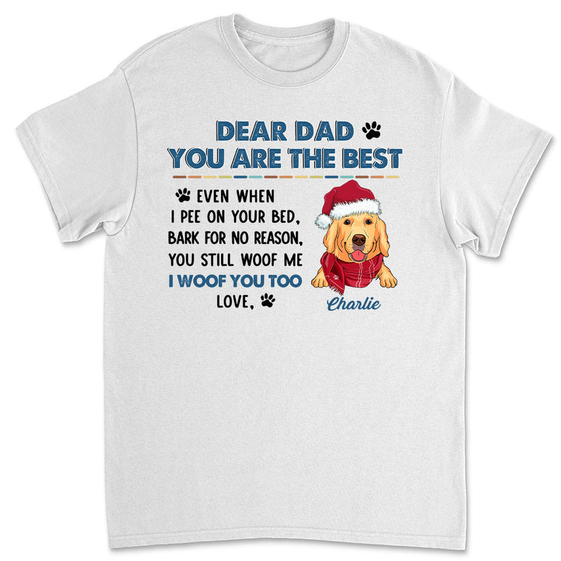 Still Woof You Dad - Personalized Custom Unisex T-shirt