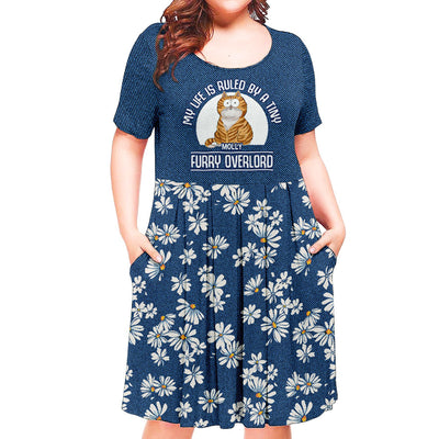 Tiny Furry Overlord - Personalized Custom Casual Dress