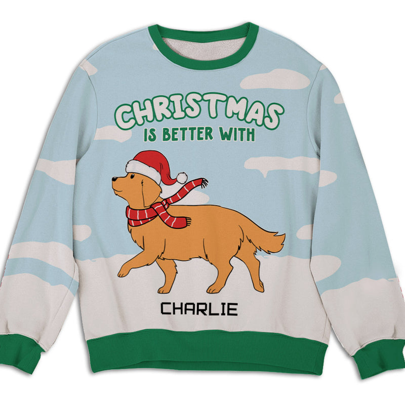 Better Christmas - Personalized Custom All-Over-Print Sweatshirt