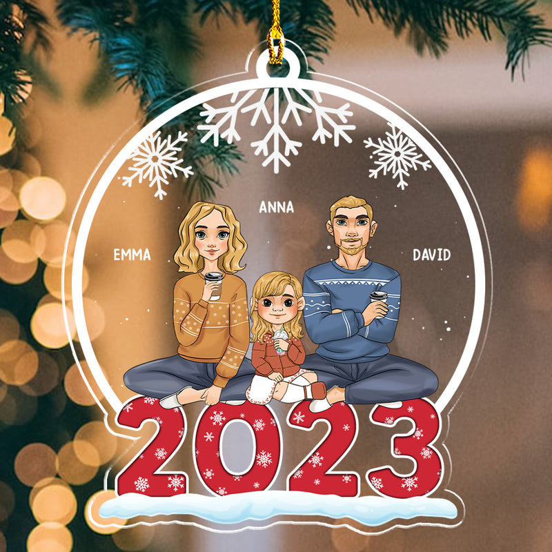 Family 2023 - Personalized Custom Acrylic Ornament