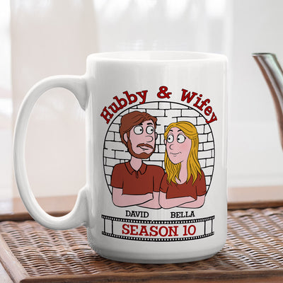 Never Ending Love Story - Personalized Custom Coffee Mug