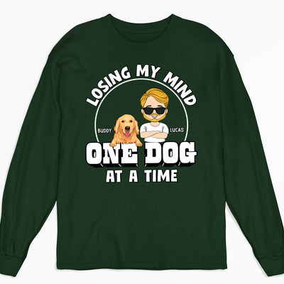 Losing My Mind - Personalized Custom Long Sleeve T-shirt