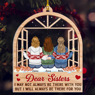 Be There For You - Personalized Custom Acrylic Ornament