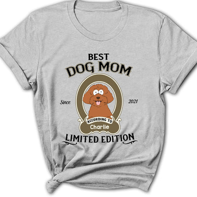 Dog Dad Limited Edition - Personalized Custom Women's T-shirt