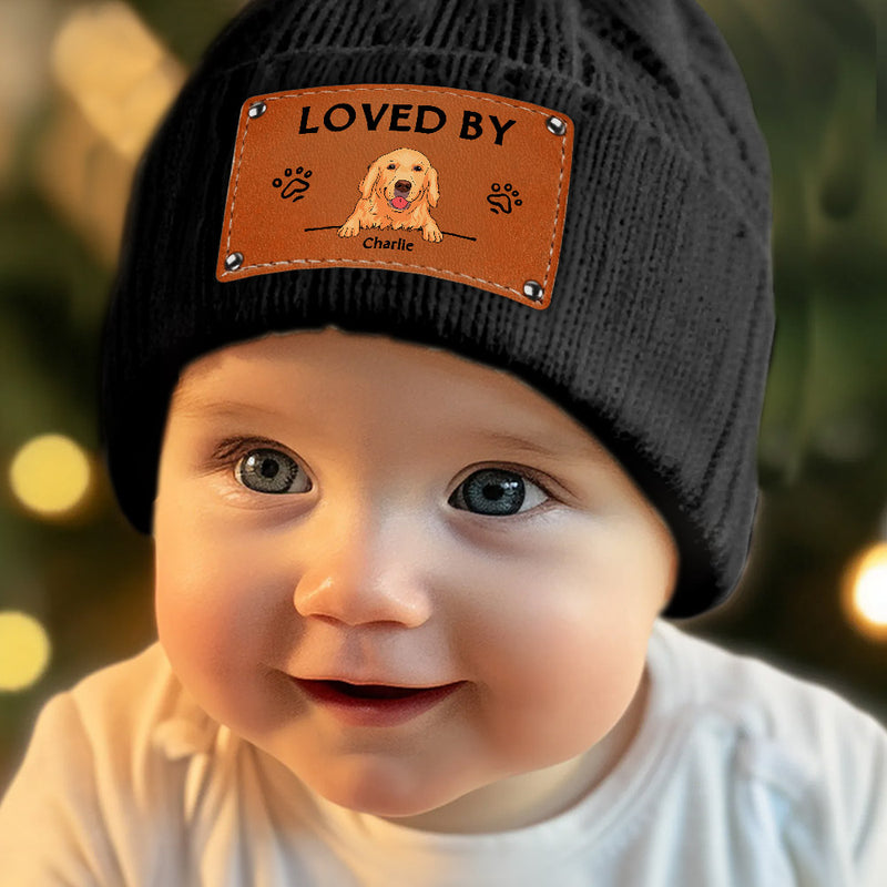 Loved By Dog - Personalized Custom Beanie