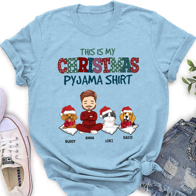 Pets Christmas Pawjama  - Personalized Custom Women's T-shirt