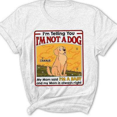 We Are Not Dogs - Personalized Custom Women's T-shirt