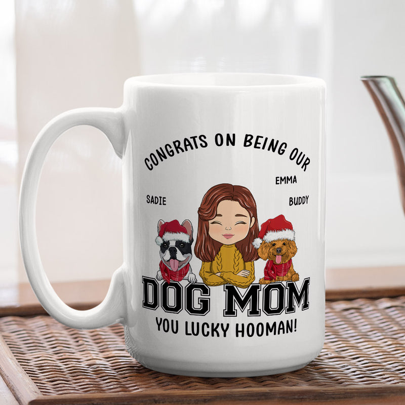 Congrats Dog Dad/Mom - Personalized Custom Coffee Mug