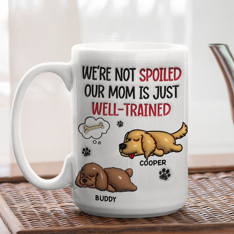 Well Trained - Personalized Custom 3D Inflated Effect Mug