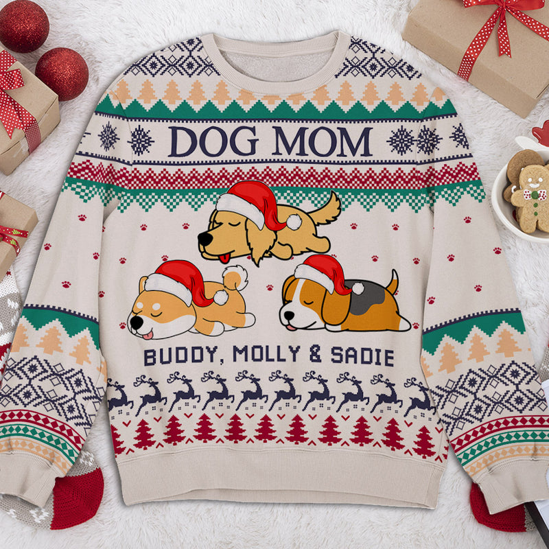 Our Happy Christmas  - Personalized Custom All-Over-Print Sweatshirt