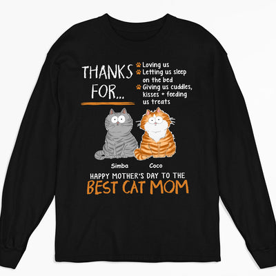 Mothers Day Pet - Personalized Custom Long Sleeve T-shirt