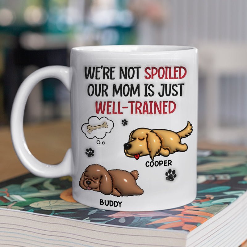 Well Trained - Personalized Custom 3D Inflated Effect Mug