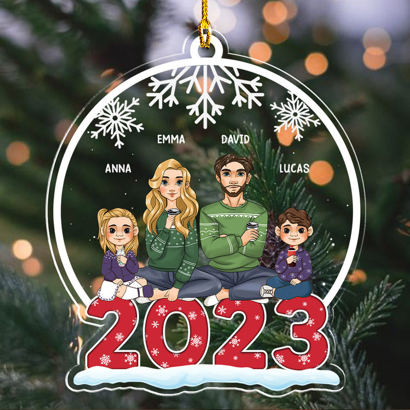 Family 2023 - Personalized Custom Acrylic Ornament