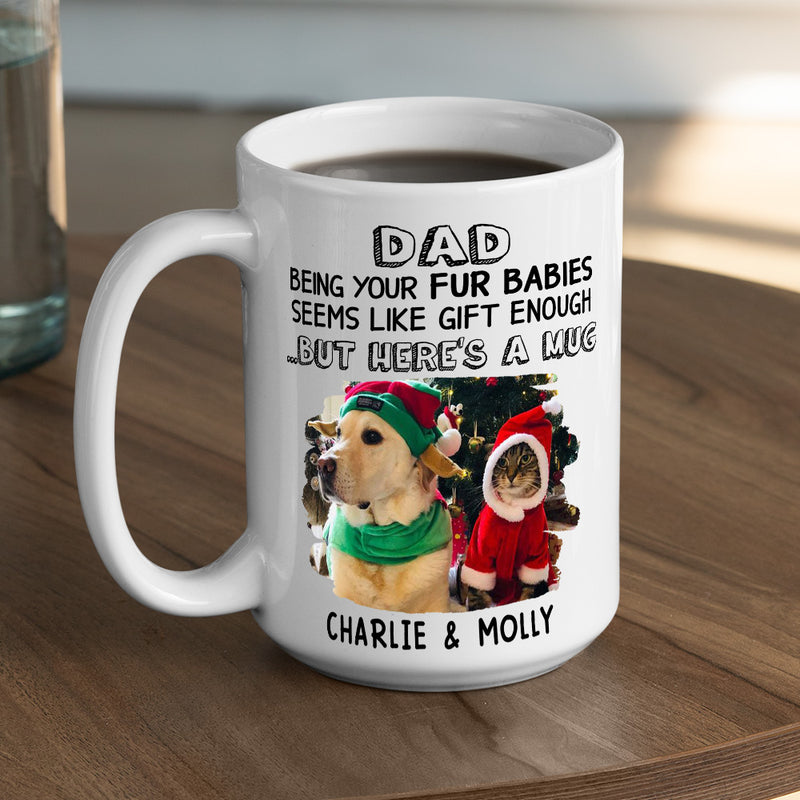 Pet Fur Gift - Personalized Custom Coffee Mug