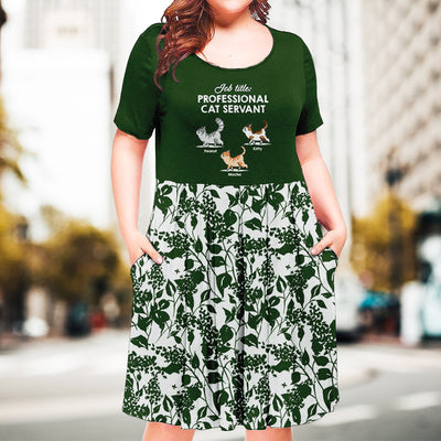 Professional Cat Servant - Personalized Custom Casual Dress