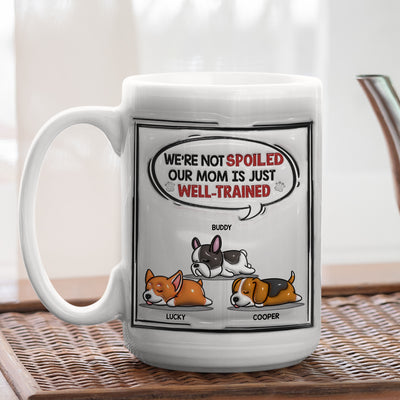 Well Trained Mom Dad - Personalized Custom 3D Inflated Effect Mug