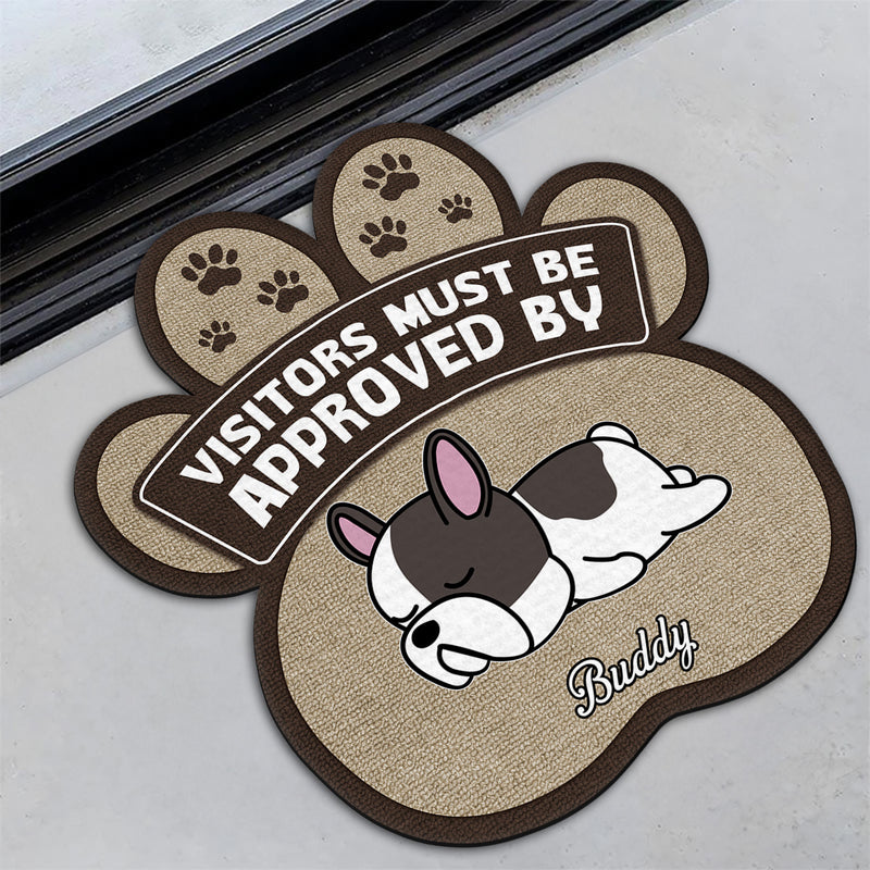 Must Be Approved - Personalized Custom Doormat