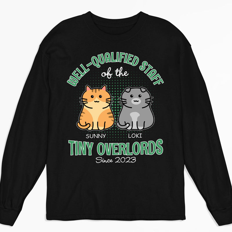 Good Cat Staff - Personalized Custom Long Sleeve T-shirt