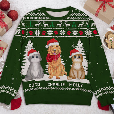 Winter Pet - Personalized Custom All-Over-Print Sweatshirt