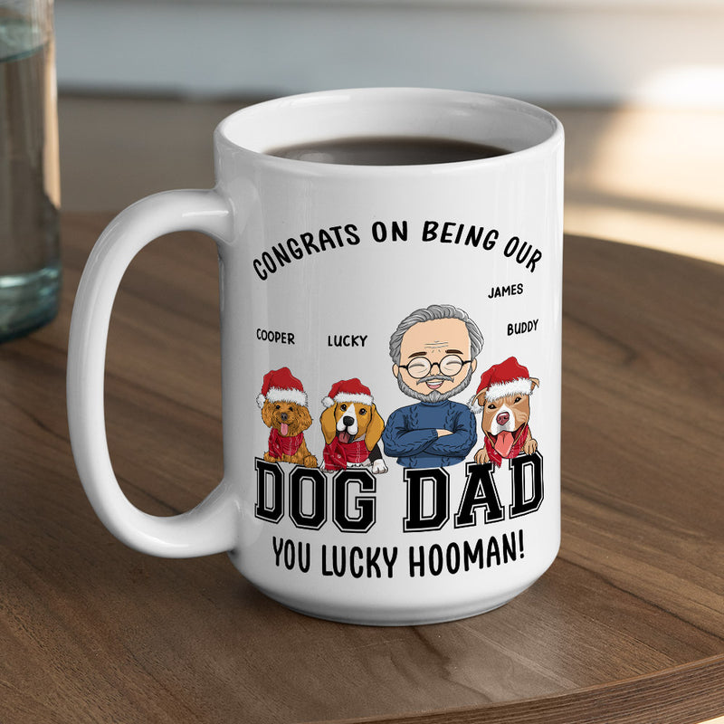 Congrats Dog Dad/Mom - Personalized Custom Coffee Mug