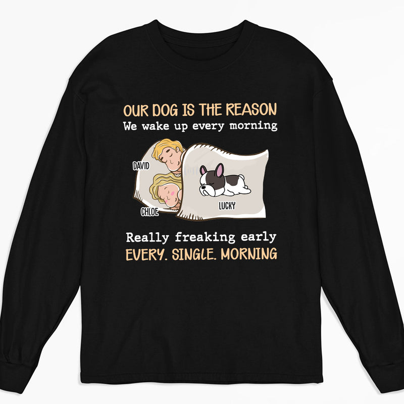 My Pet Reason Couple 2 - Personalized Custom Long Sleeve T-shirt