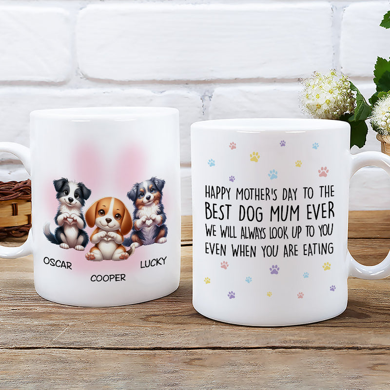 Even When Eating - Personalized Custom Coffee Mug