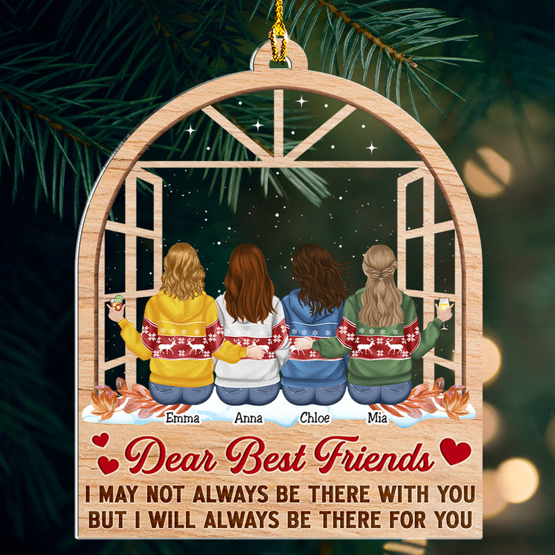 Be There For You - Personalized Custom Acrylic Ornament