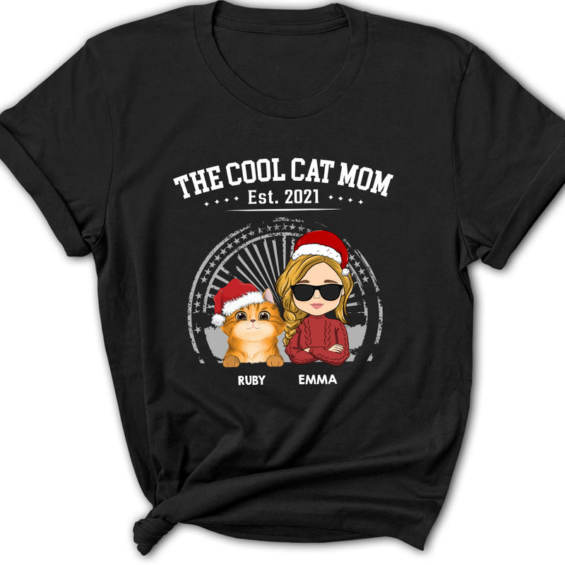 The Cool Cat Dad - Personalized Custom Women&