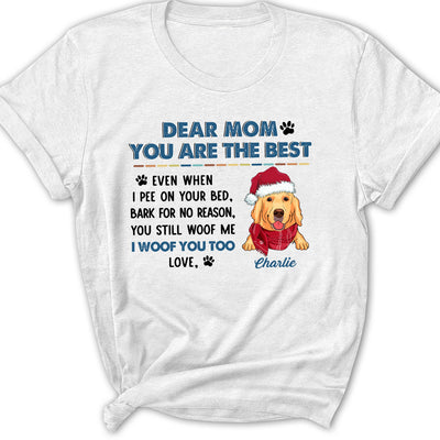 Still Woof You Dad - Personalized Custom Women's T-shirt