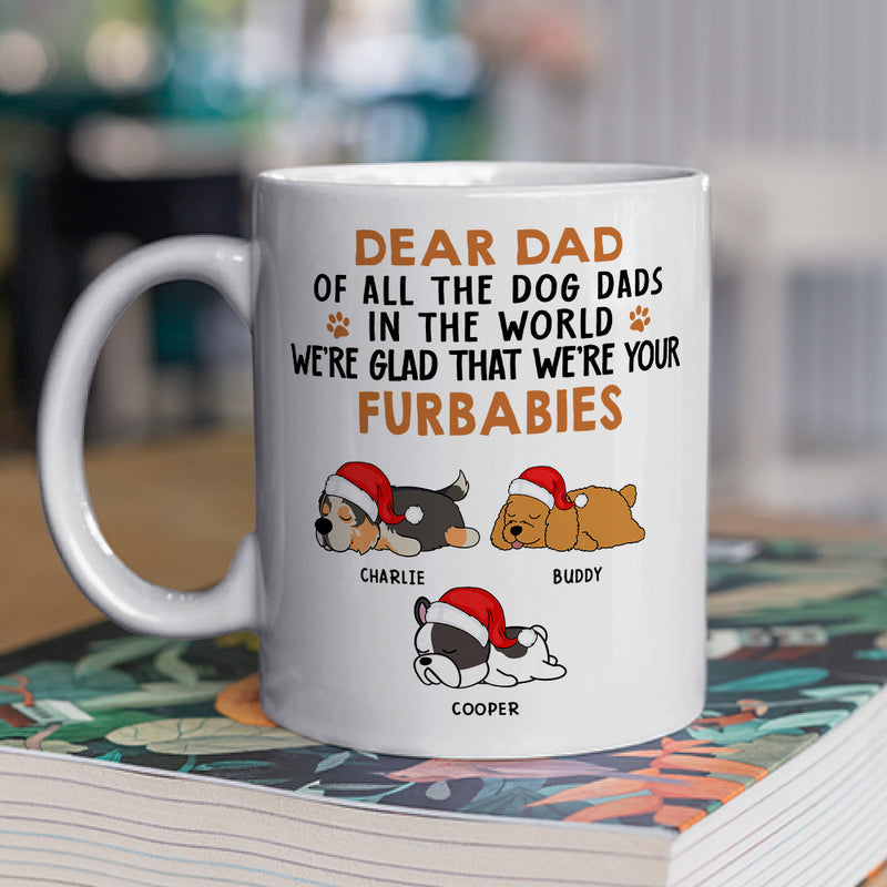 Glad To Be Your Furbaby - Personalized Custom Coffee Mug