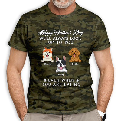 Happy Father's Day - Personalized Custom All-over-print T-shirt