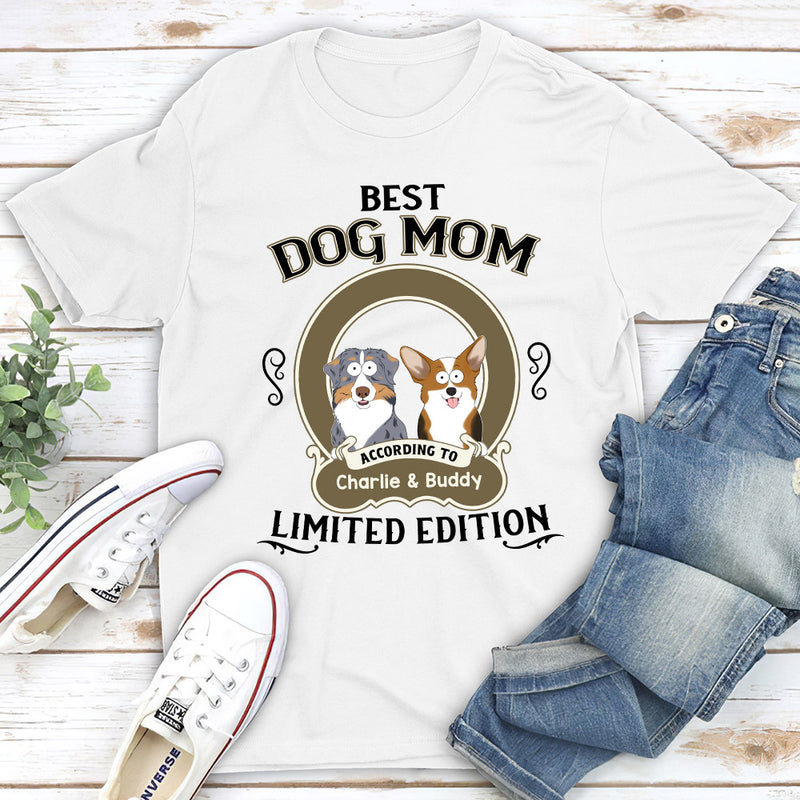 Dog Dad Limited Edition - Personalized Custom Unisex T-shirt