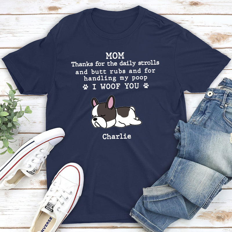 Handling My Poop  - Personalized Custom Unisex T-shirt