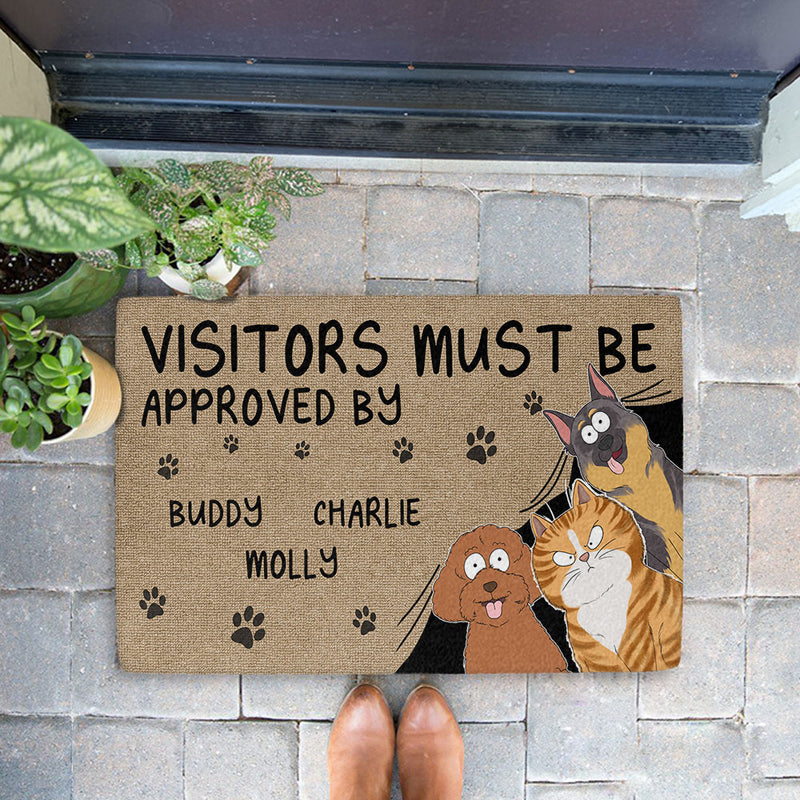 Approved By Pet - Personalized Custom Doormat