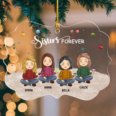 Family Forever - Personalized Custom Acrylic Ornament