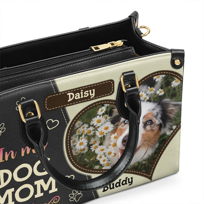 Dog Mom Era - Personalized Custom Leather Bag