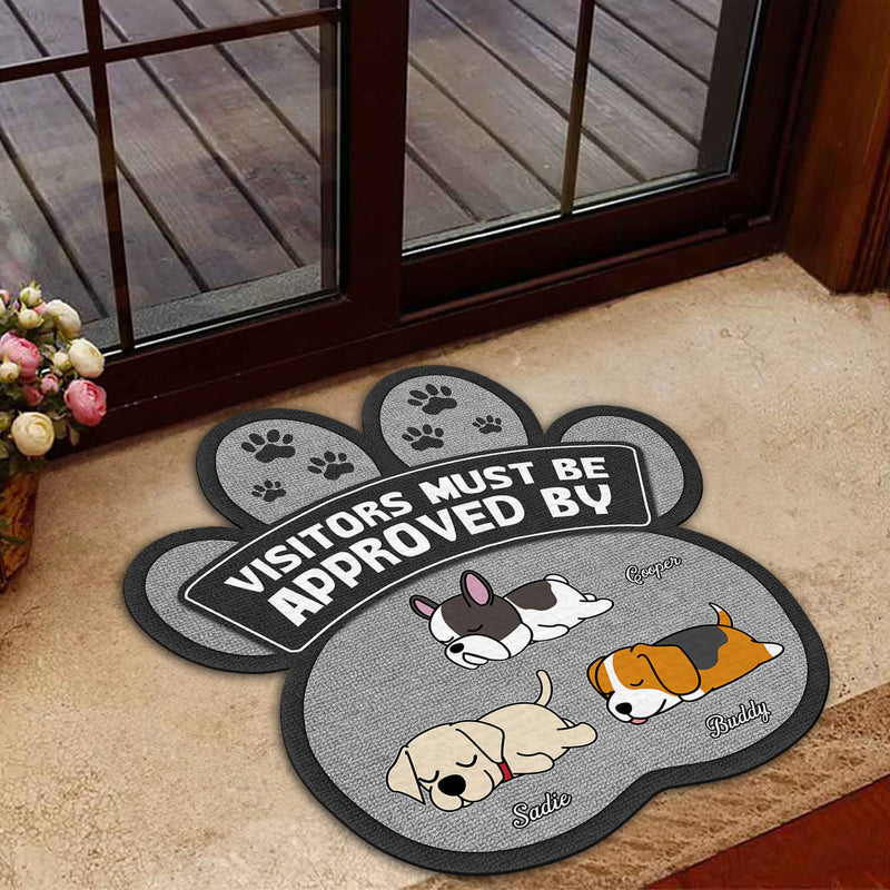 Must Be Approved - Personalized Custom Doormat