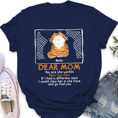 We Would Claw Her - Personalized Custom Women's T-shirt