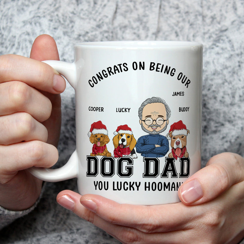 Congrats Dog Dad/Mom - Personalized Custom Coffee Mug