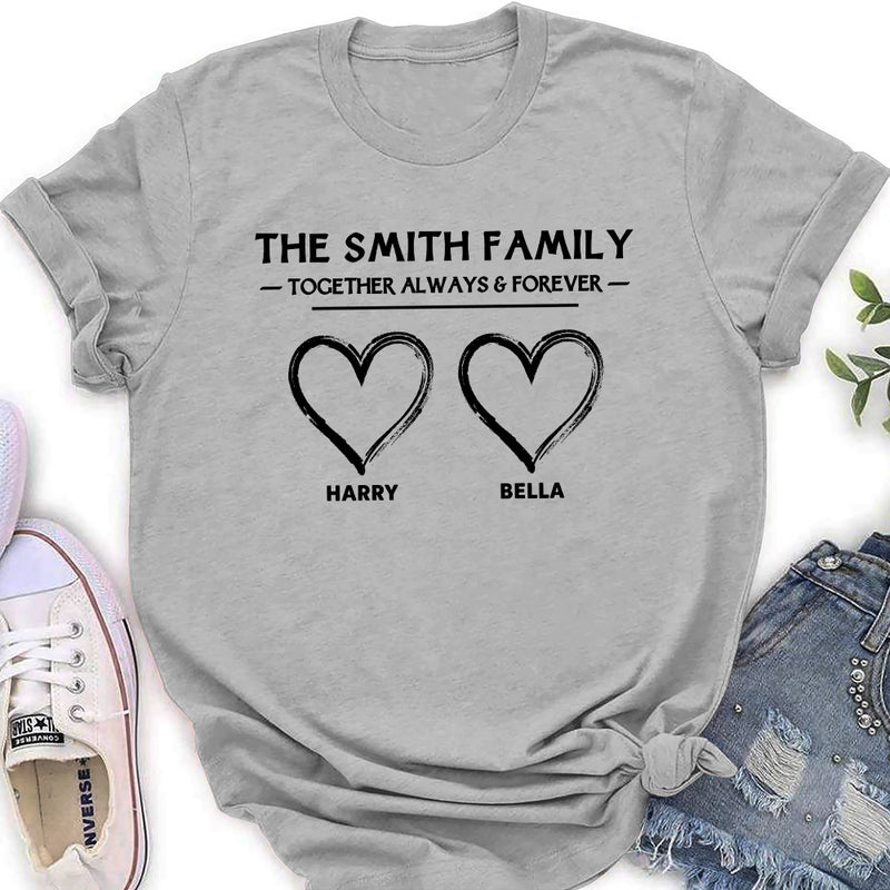 The Family Together - Personalized Custom Women&