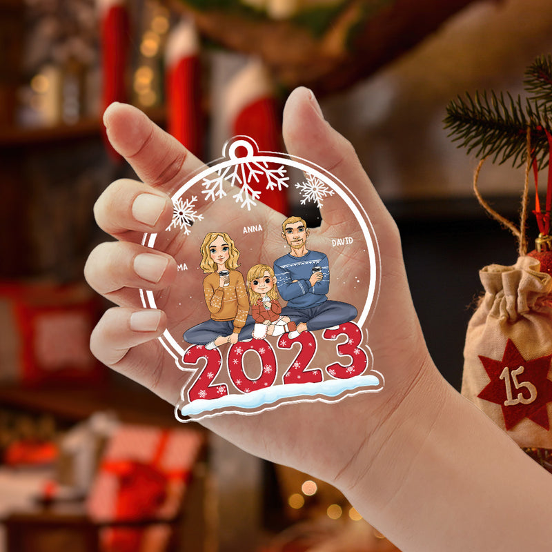 Family 2023 - Personalized Custom Acrylic Ornament