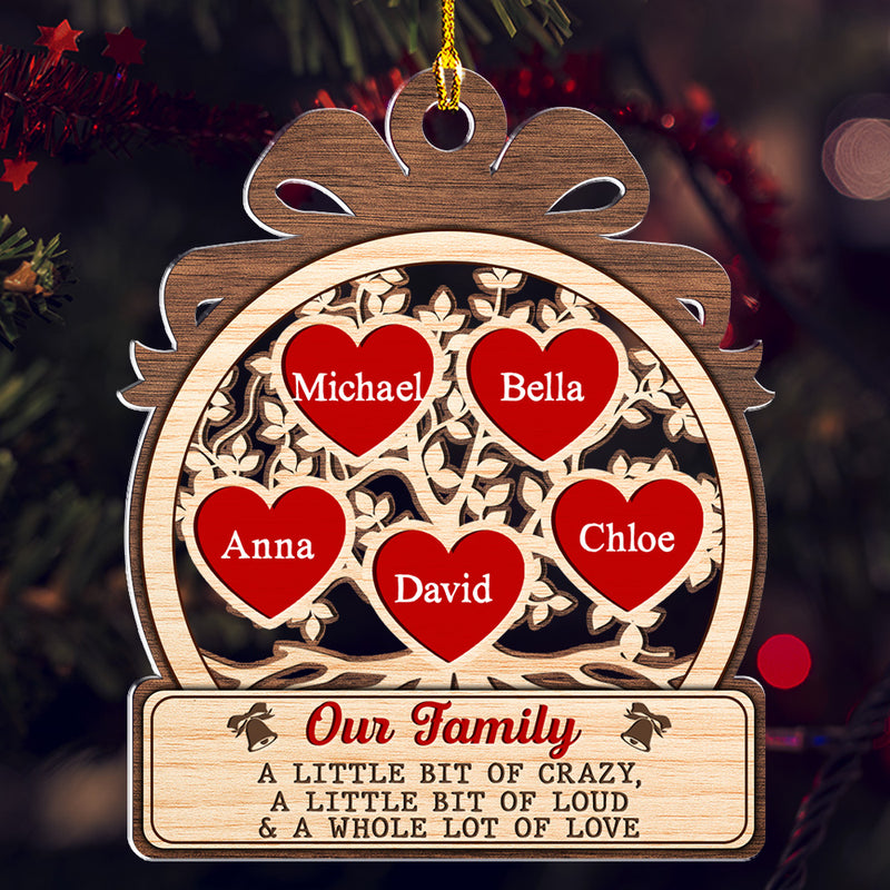 Family Together - Personalized Custom Acrylic Ornament