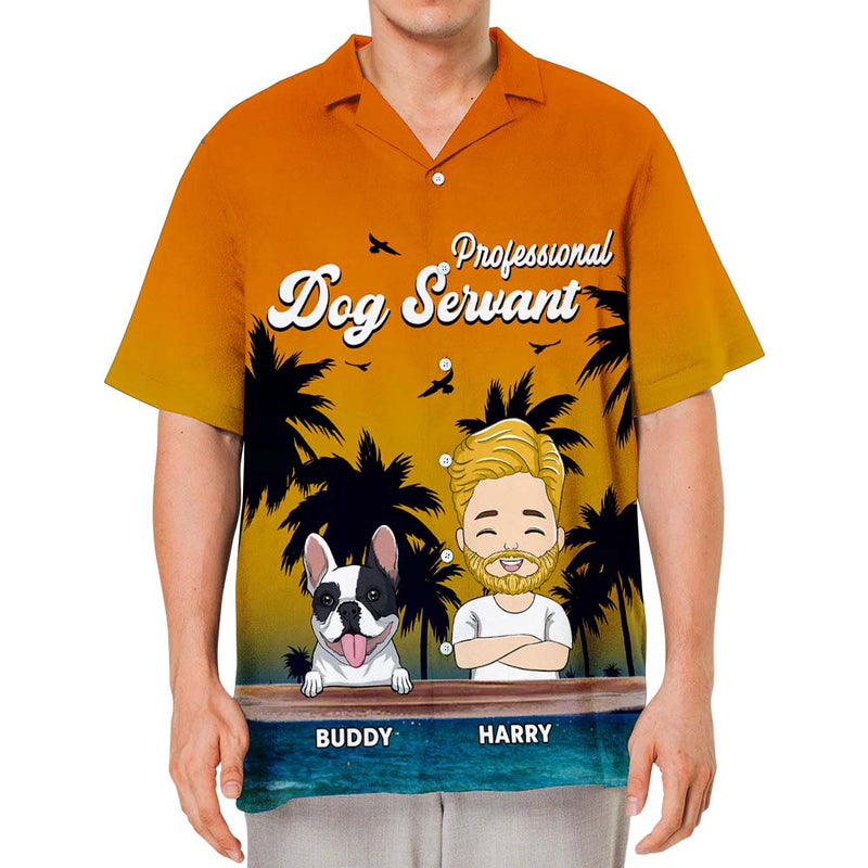 Dog Servant - Personalized Custom Hawaiian Shirt