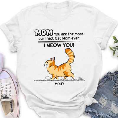 We Meow You - Personalized Custom Women's T-shirt